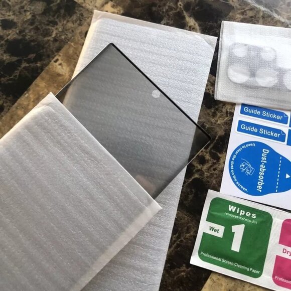 2 + 2 Glass Screen Pro Screen Camera Lens Protector Samsung Galaxy S22 Ultra 5G - Picture 6 of 7